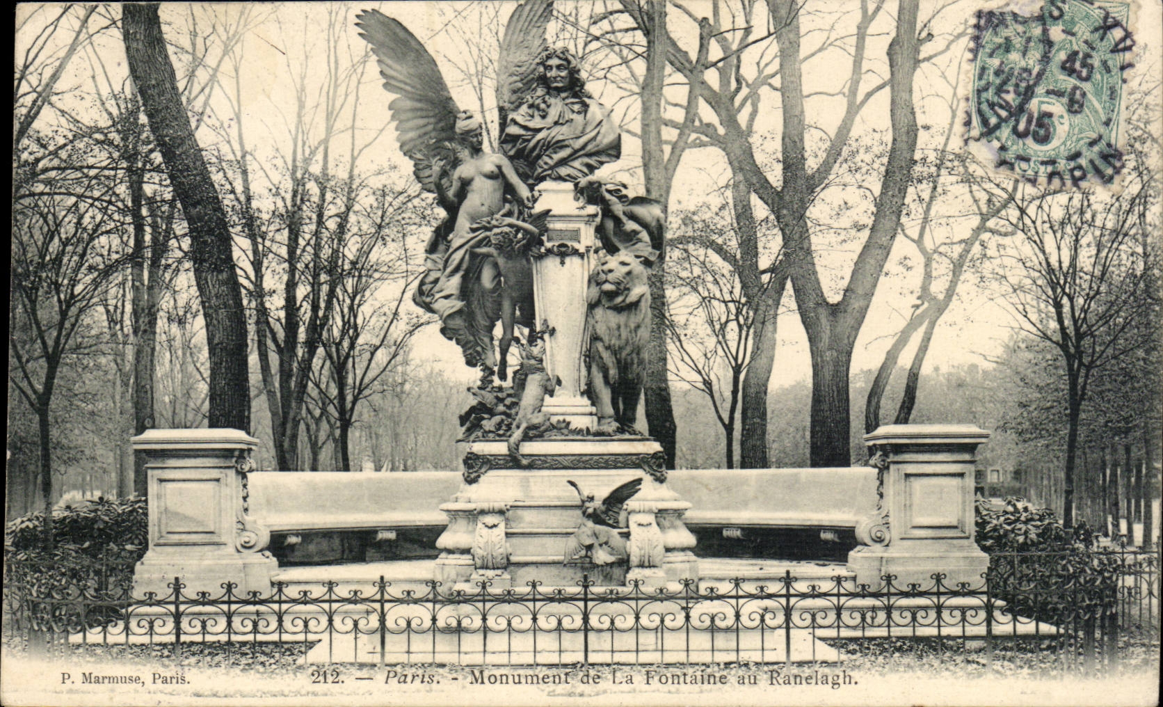 Paris CPA Monument de la Victoire au Ranelagh