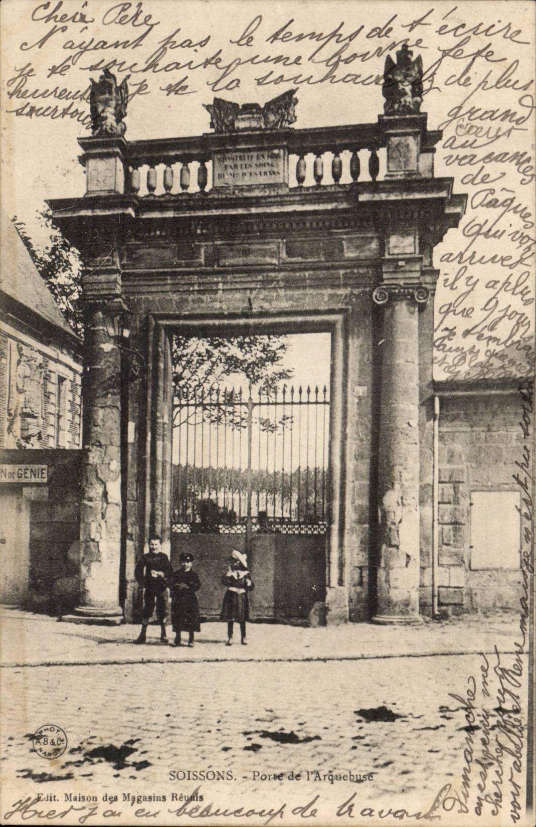 Soissons CPA Gate of the arquebus