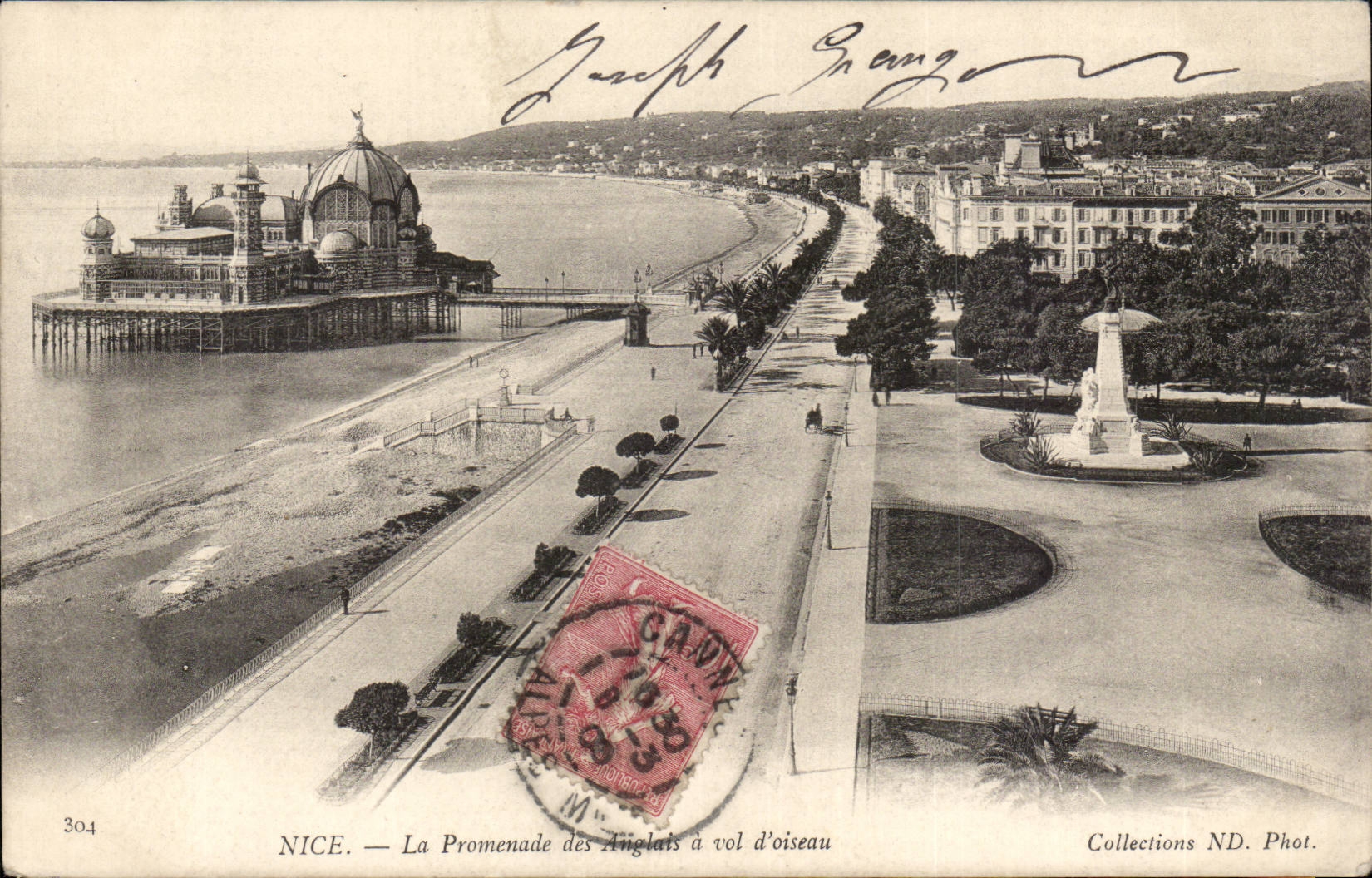 Nettes CPA das der Weg von Englisch als der Krahe fliegt