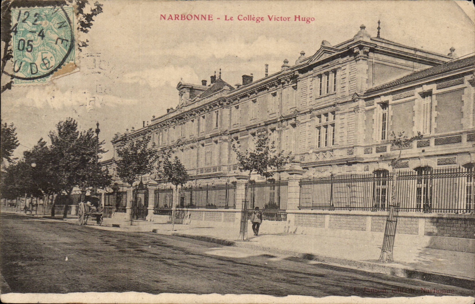 Narbonne - the College Victor Hugo - CPA