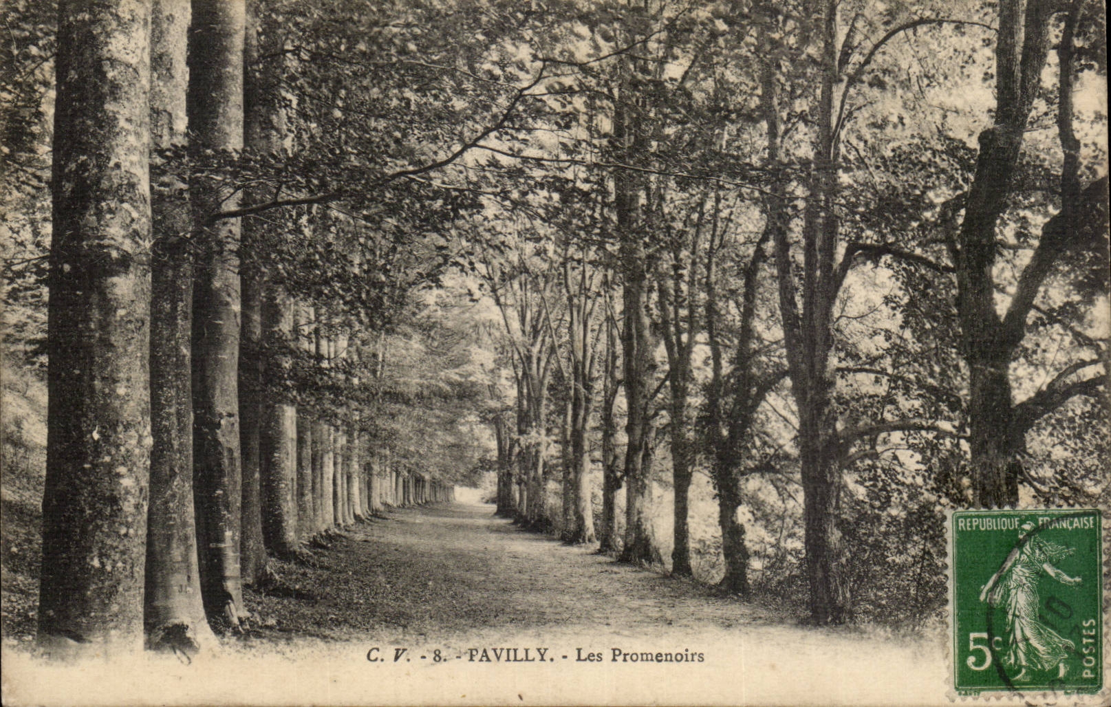 Pavilly - Promenades - CPA