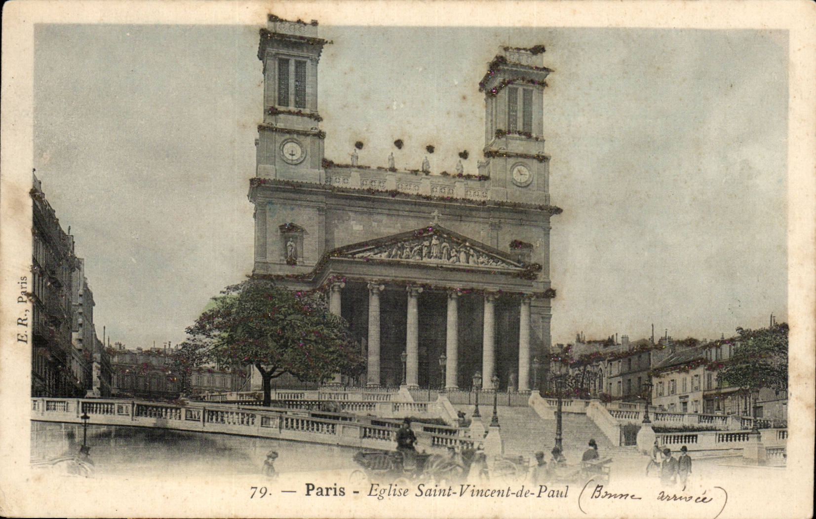 Paris 10 - Church Saint Vincent of Paul - CPA