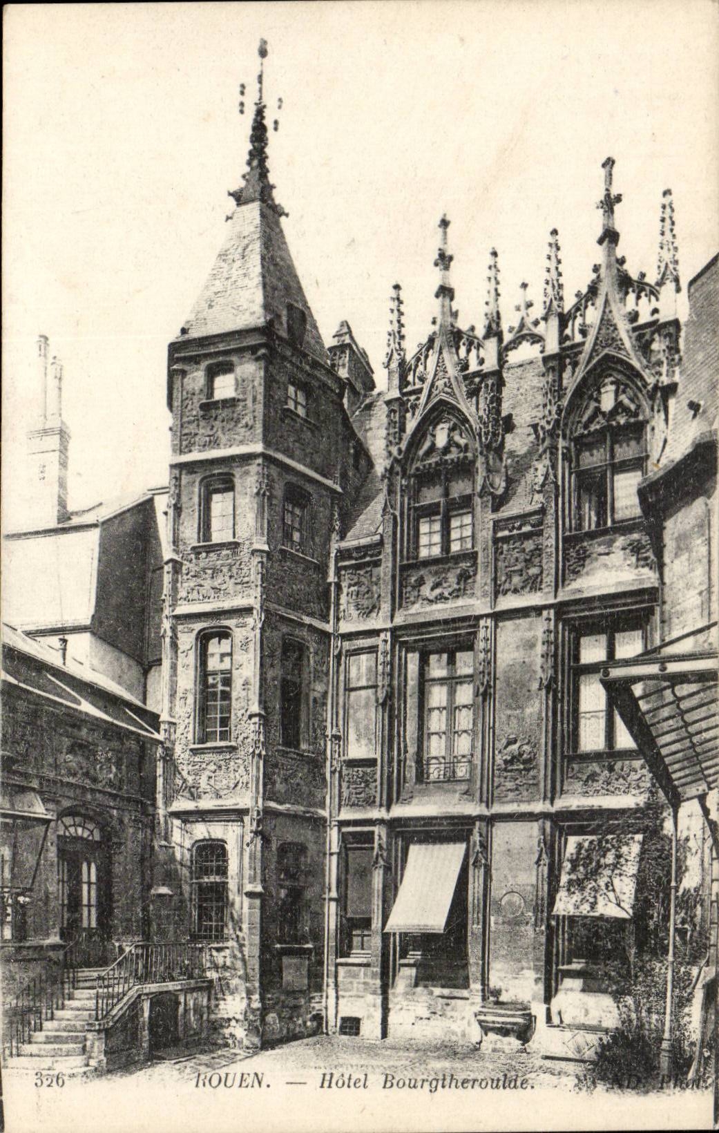Rouen - Bourgtheroulde Hotel - CPA