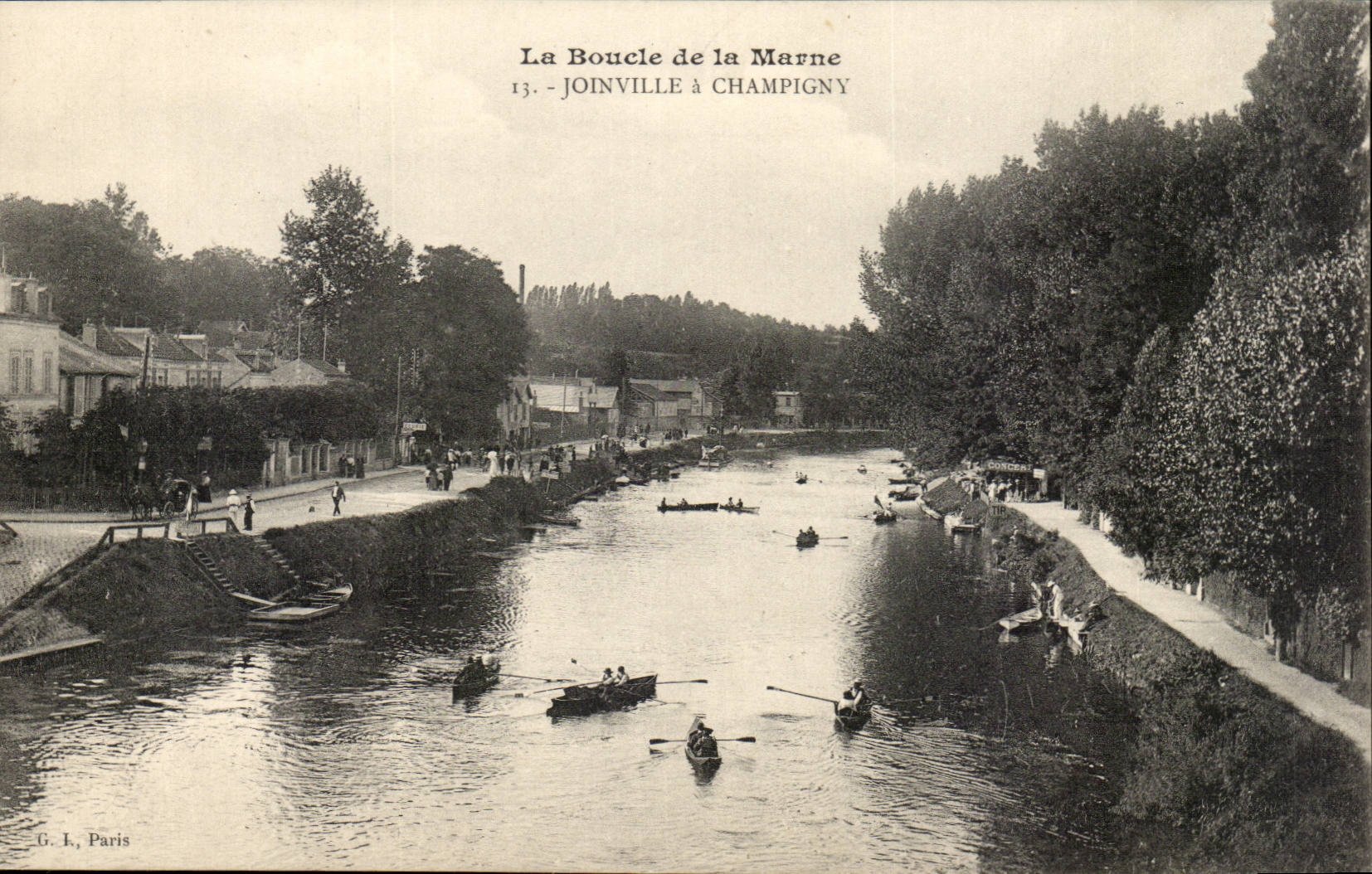 The Loop of the Marne - Joinvile has Champigny - CPA