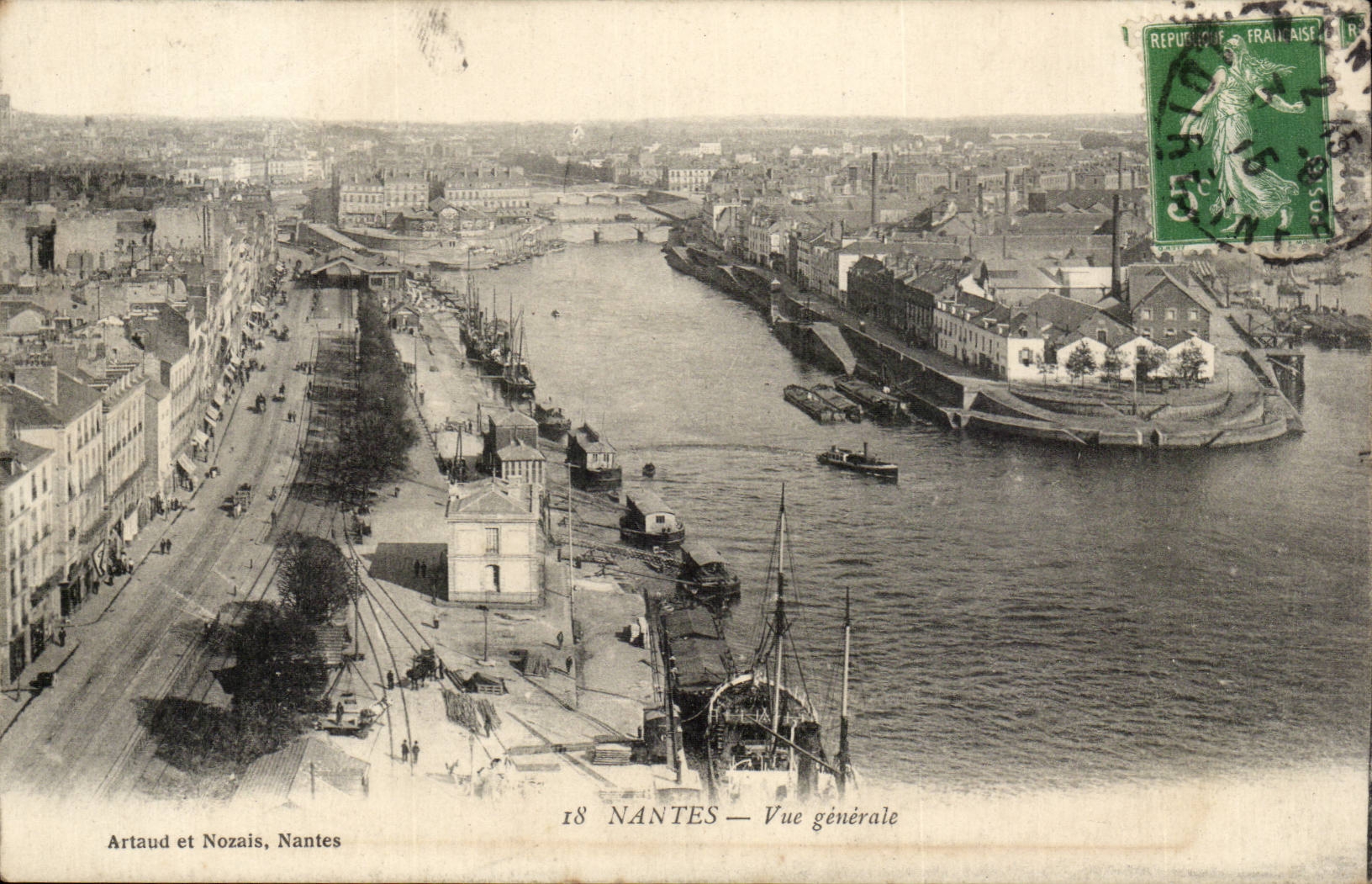 Nantes - View - Picardy Jean - CPA