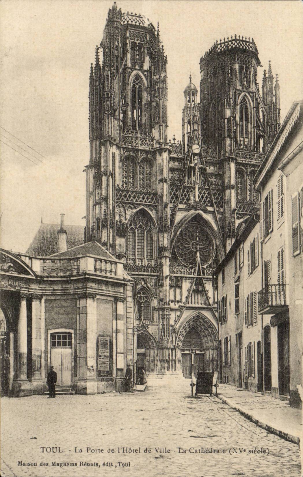 Toul - das Gatter des Rathauses - CPA