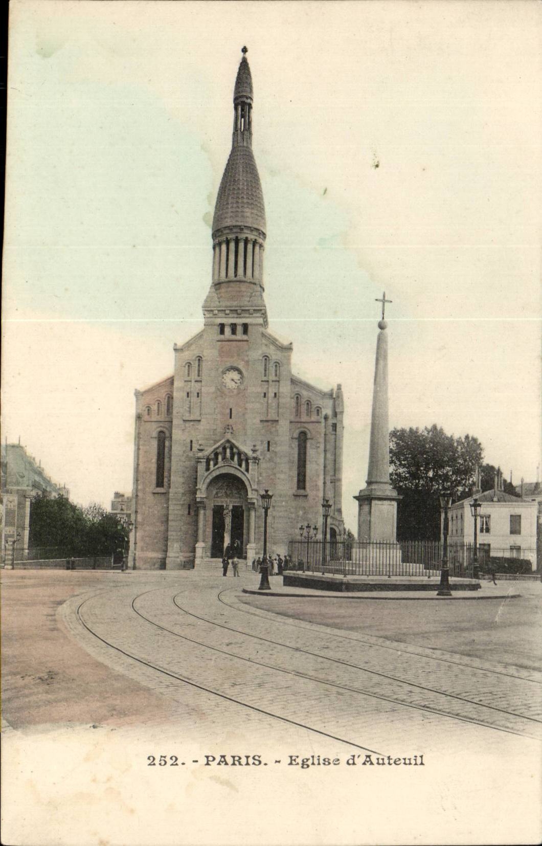 Paris CPA EGlise d'Auteuil