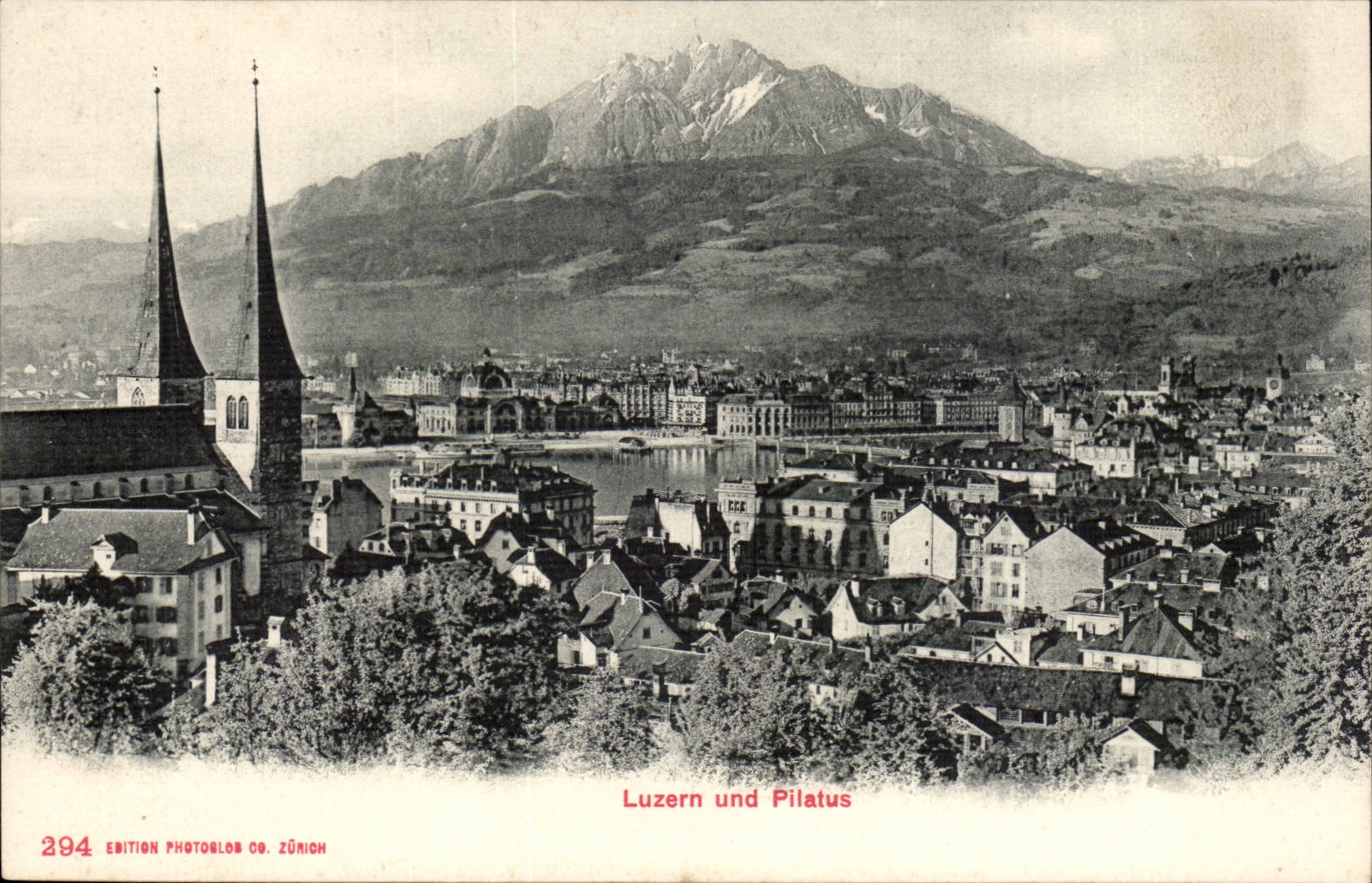 Switzerland Luzernund Pilatus CPA