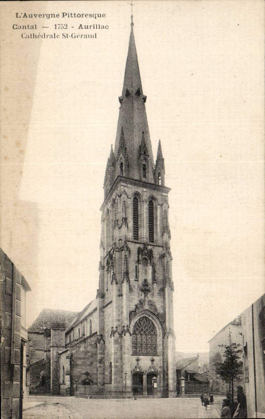 Cantal - Aurillac - Cathedral St Geraud - CPA