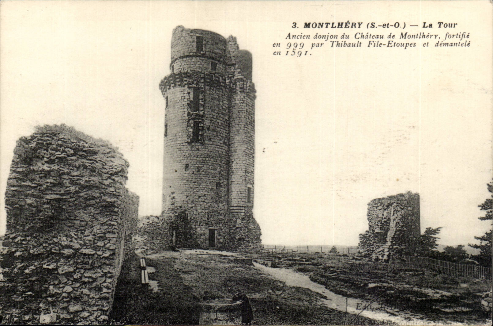 Montlhery - der Aufsatz - CPA