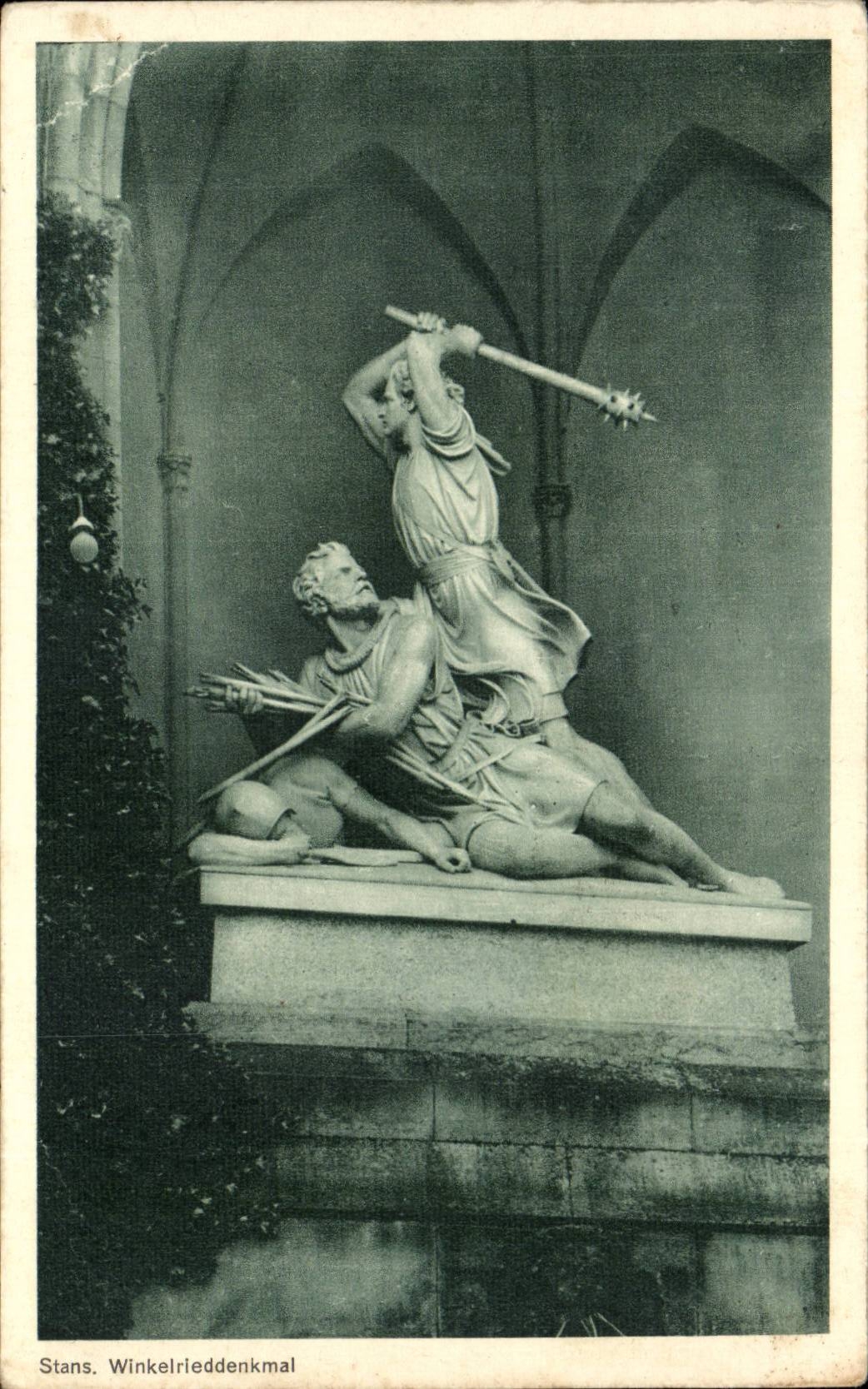 Suisse - Schweiz - Stans - Winkelrieddenkmal- CPA