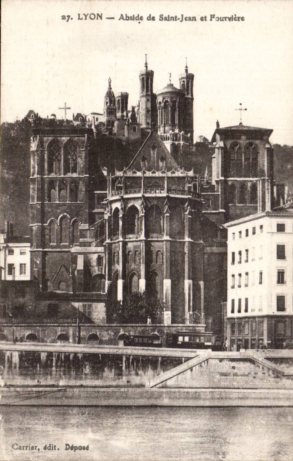 Lyon - Apse Saint von Jean und von Fourviere - CPA