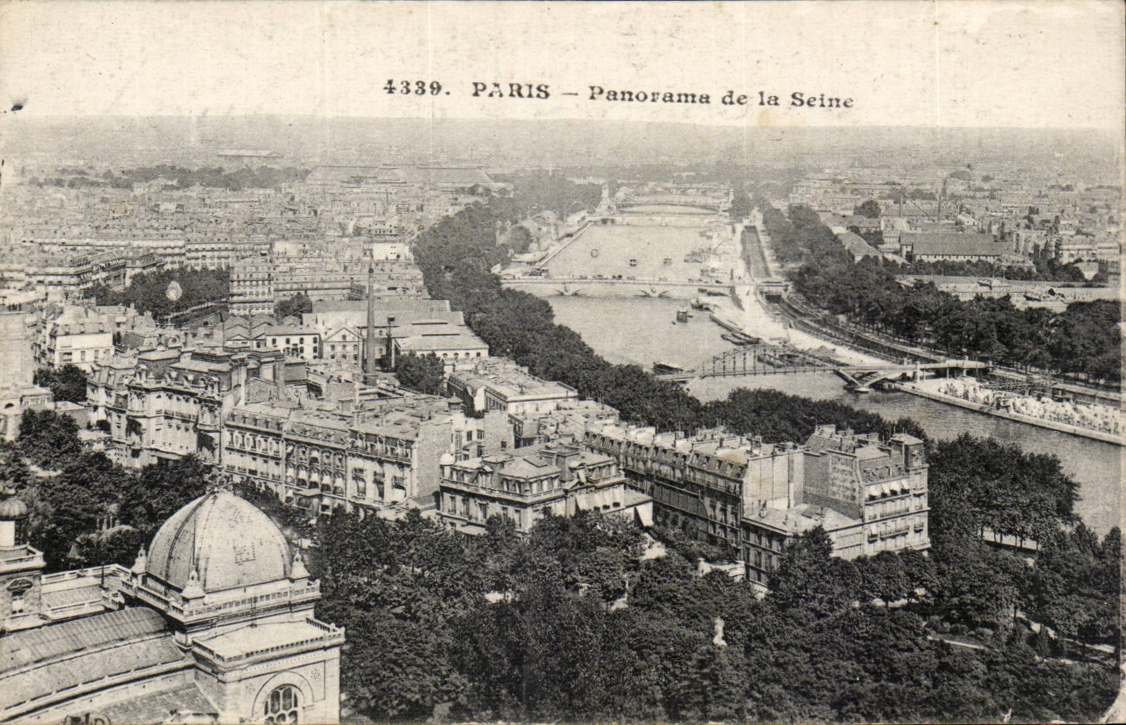 Paris - Panorama de la Seine - CPA 
