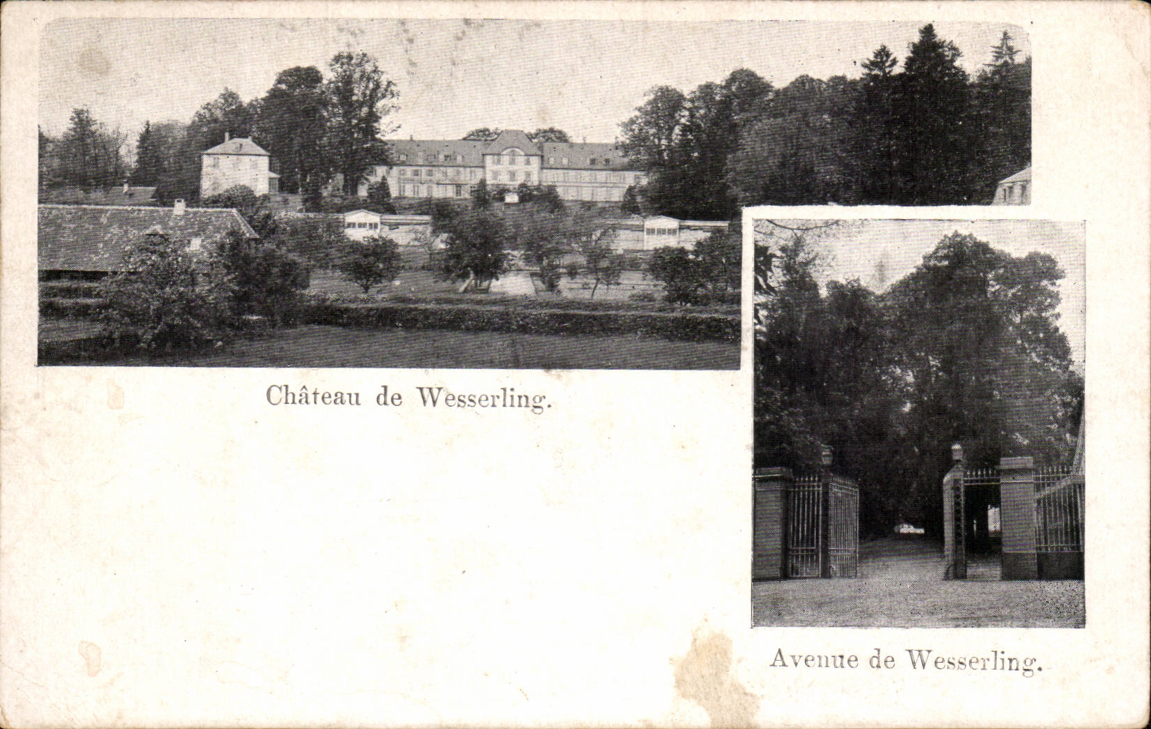 CPA Castle of Wesserling