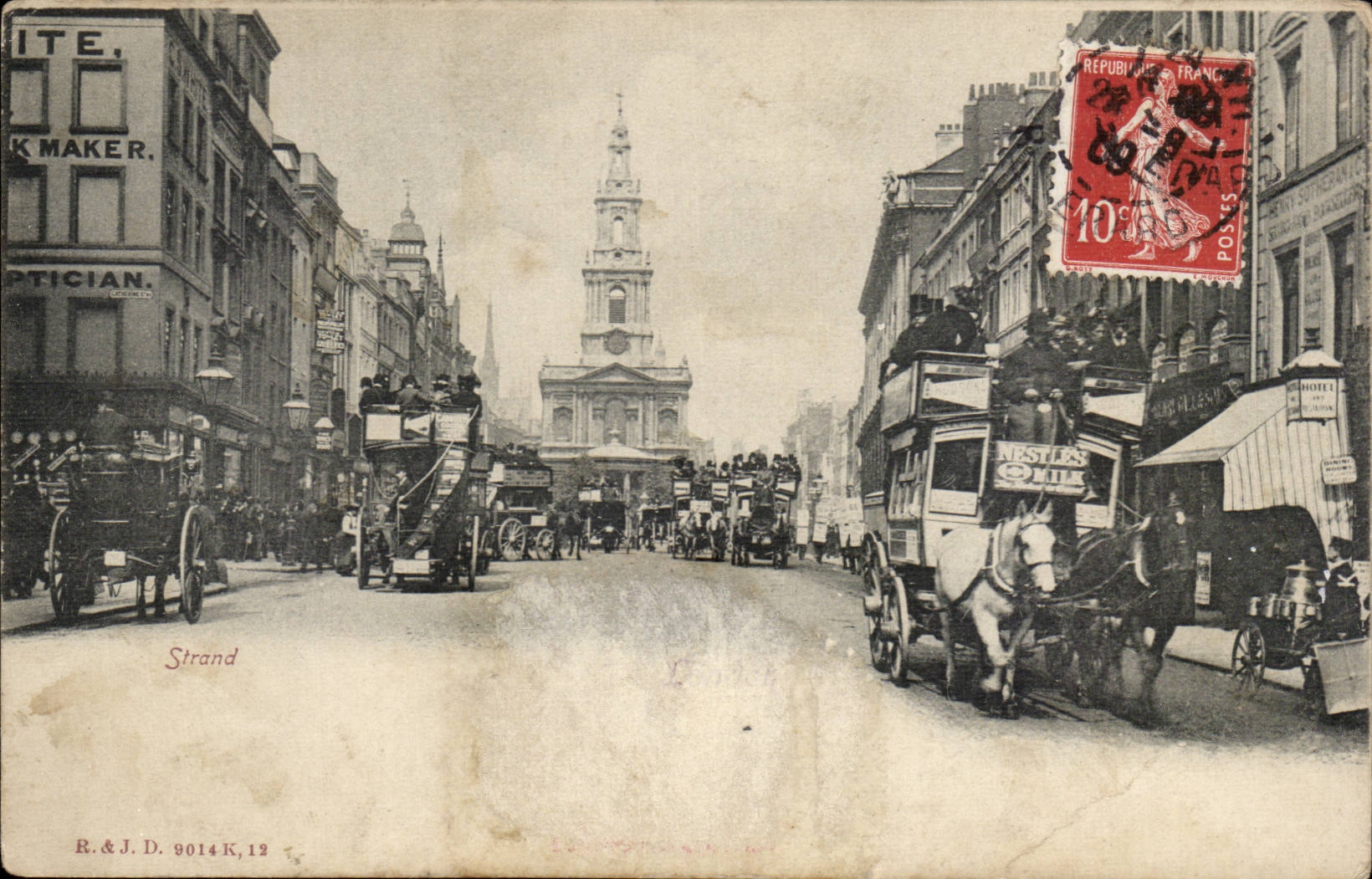 The United Kingdom Great BRitain CPA London London Strand