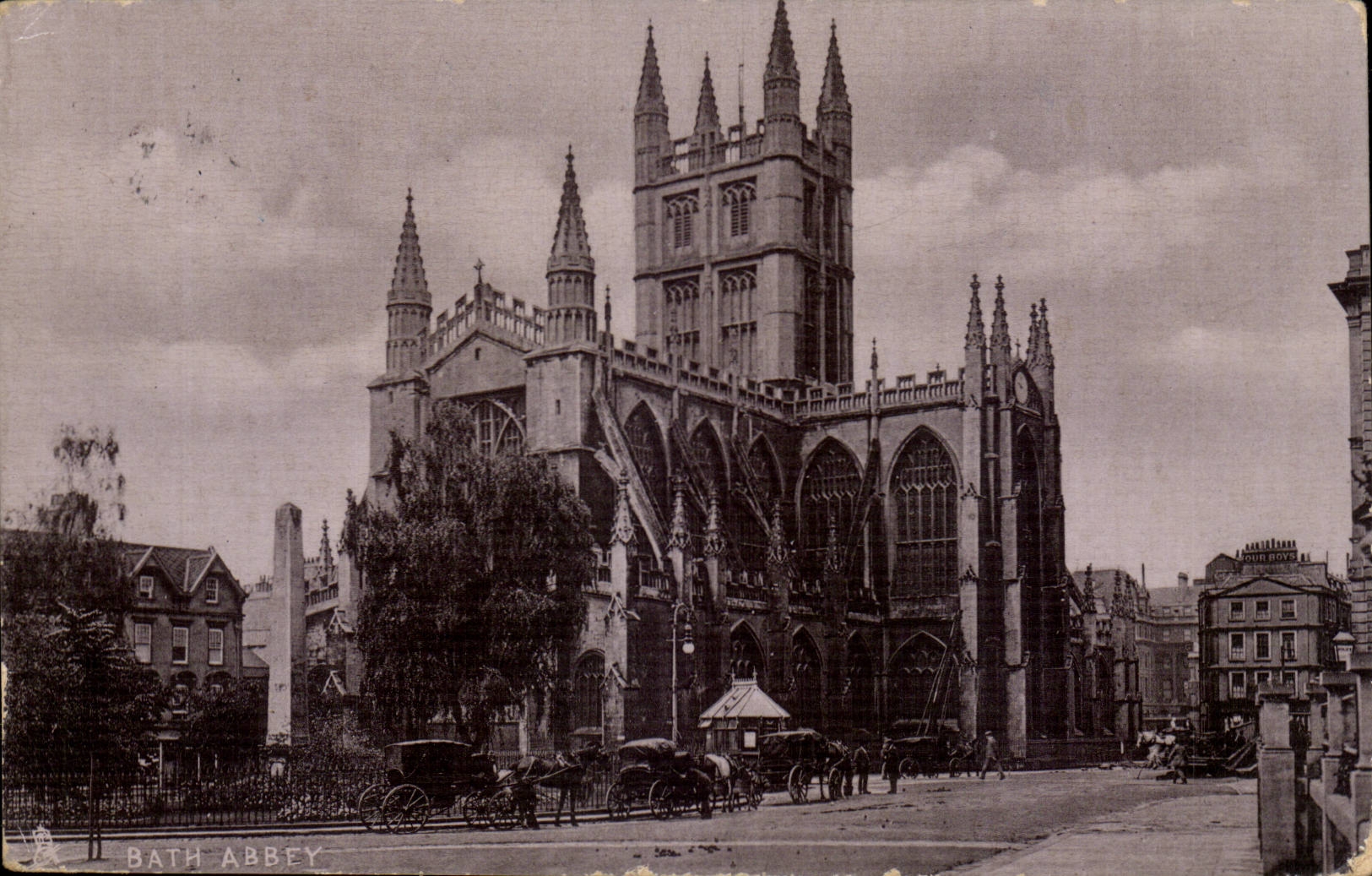Grande Bretagne Great BRitain CPA Bath Abbey