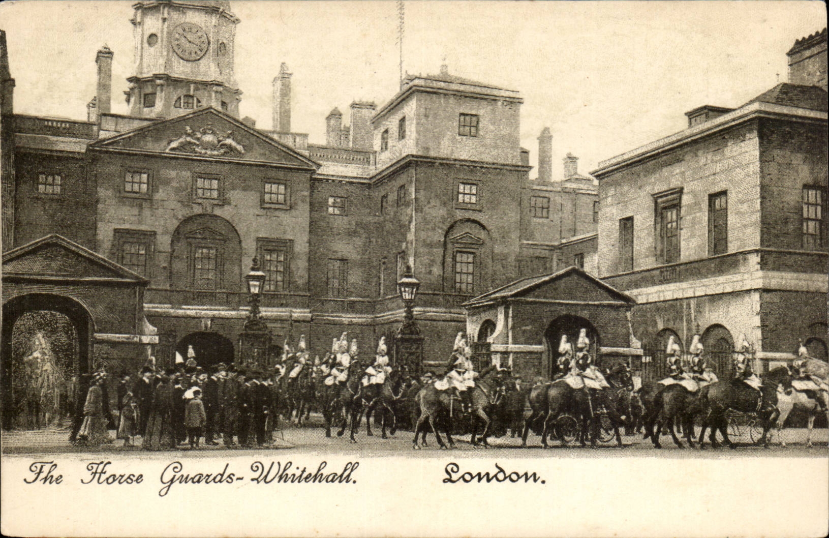 Drache des Pferdenschutzes Konigreich-Grossbritannien CPA London London 'zur Rustung)