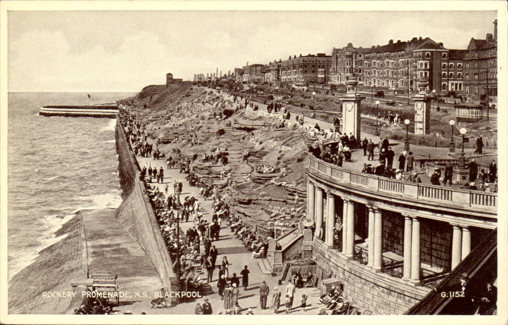 The United Kingdom Great BRitain CPA Rockery Blackpool Walk