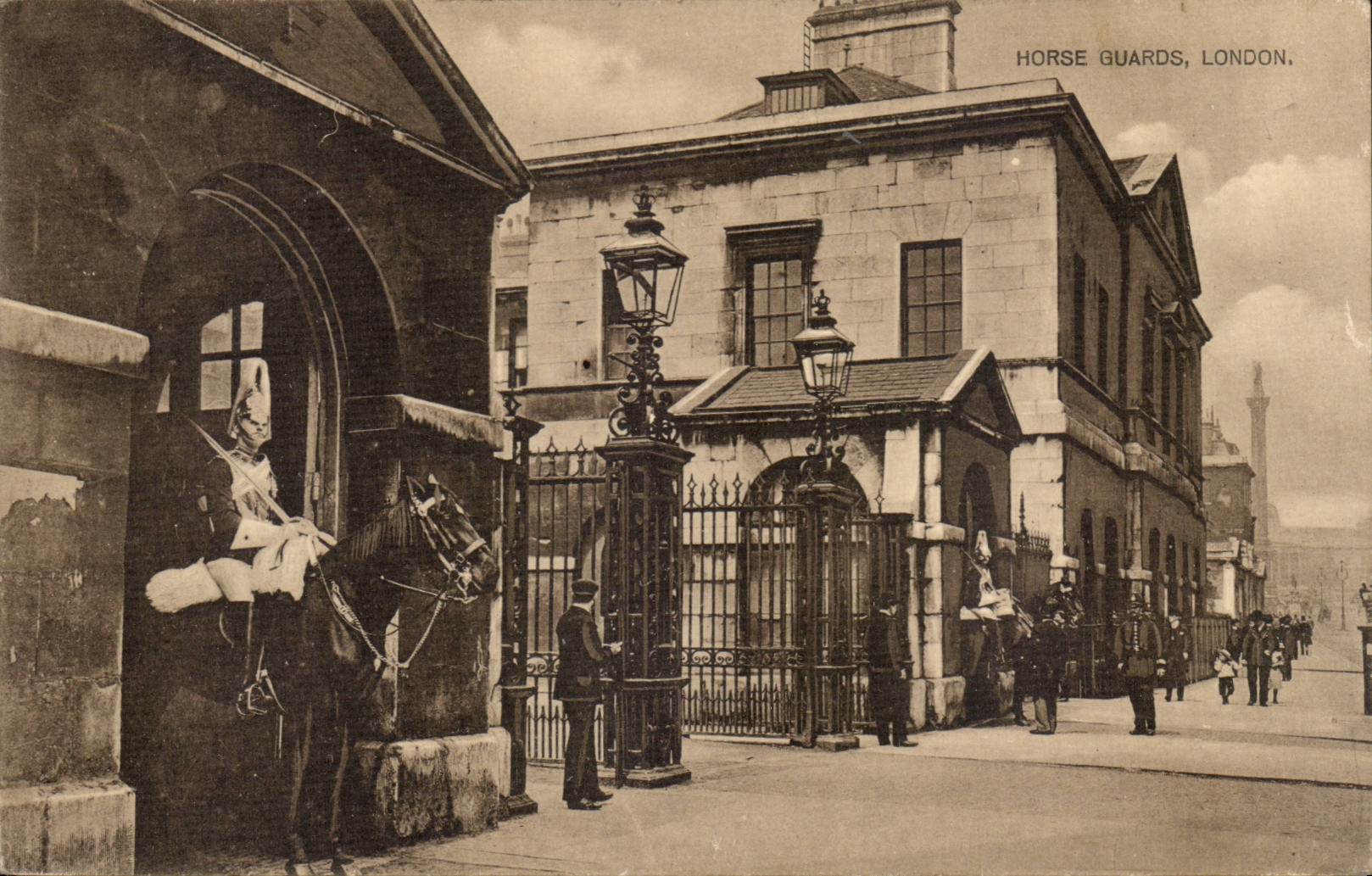 The United Kingdom Great BRitain CPA London London Horse guards