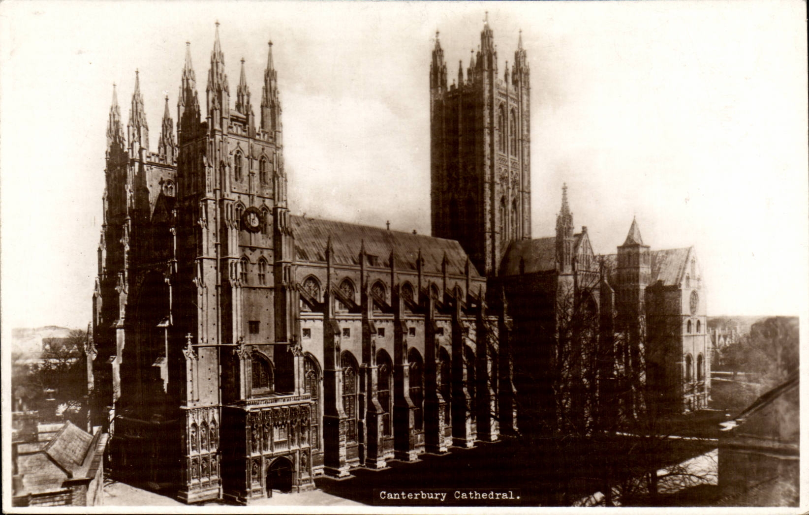 The United Kingdom Great BRitain CPA Canterbury cathedral