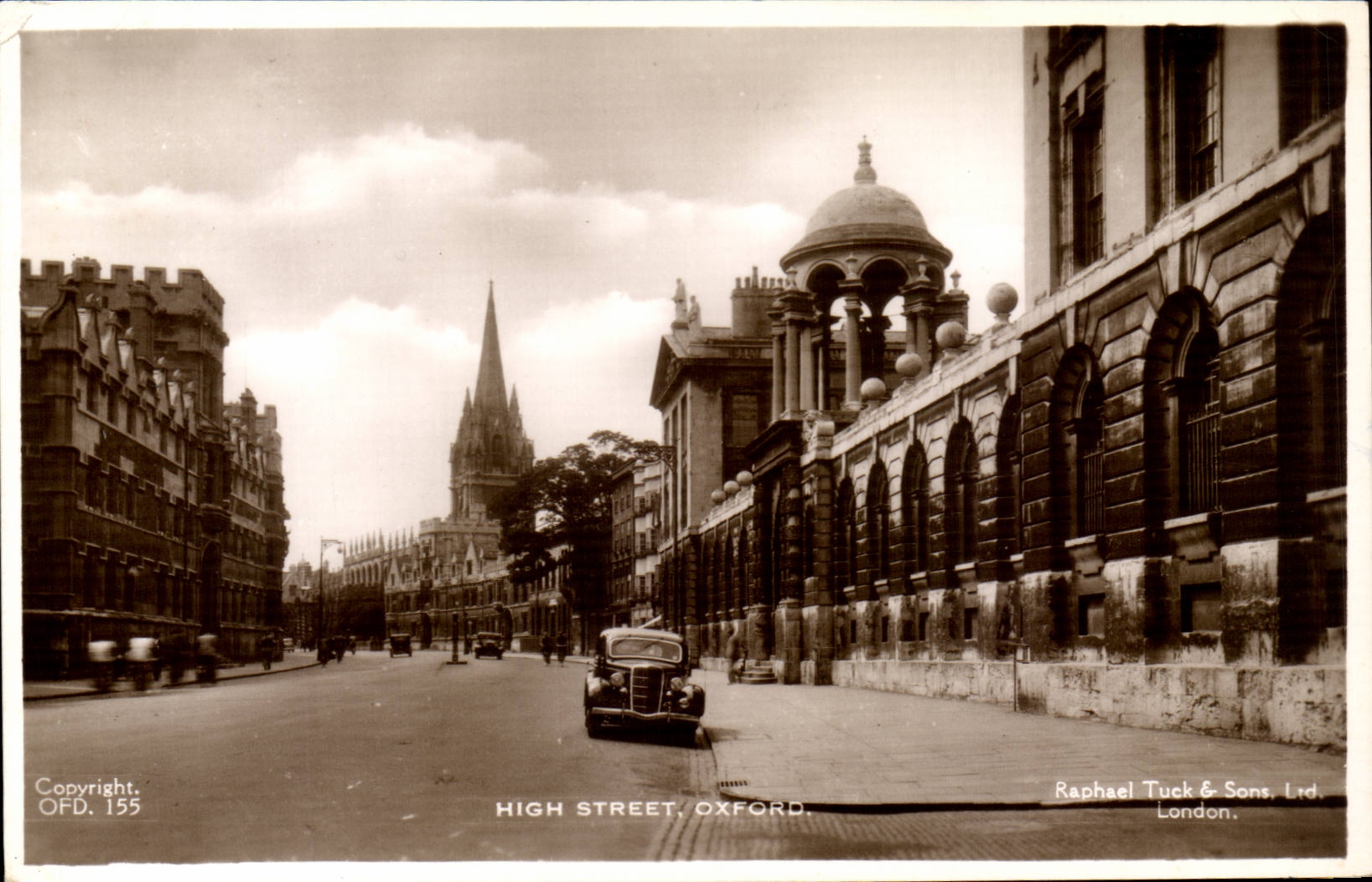 The United Kingdom Great BRitain CPA High street Oxford