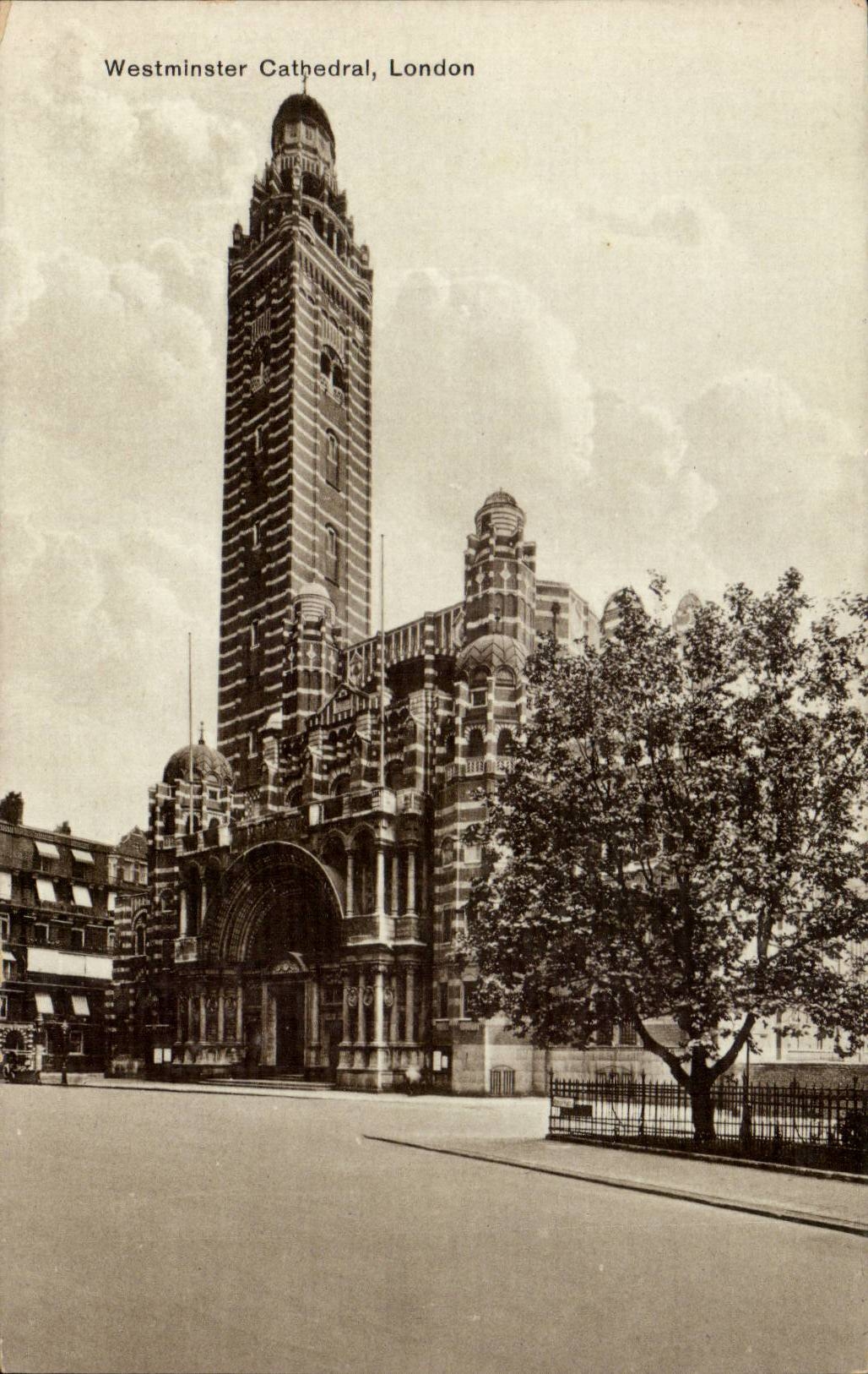 The United Kingdom Great Britain CPA Westiminster Cathedral london London