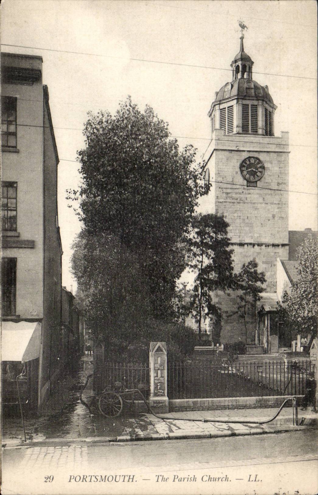 The United Kingdom Great Britain CPA Portsmouth The Parish church