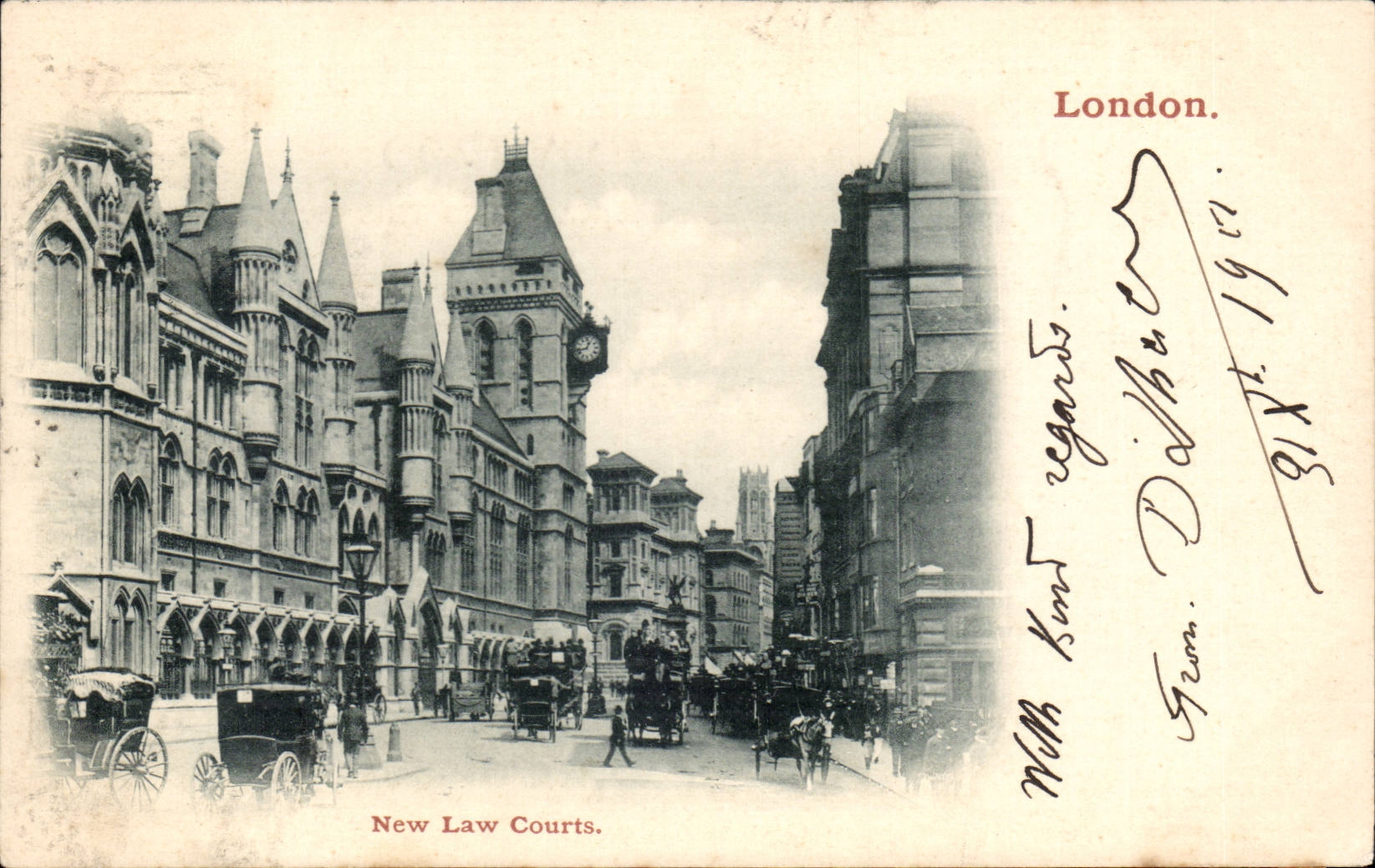 England - England - London - The New Law Courts - CPA