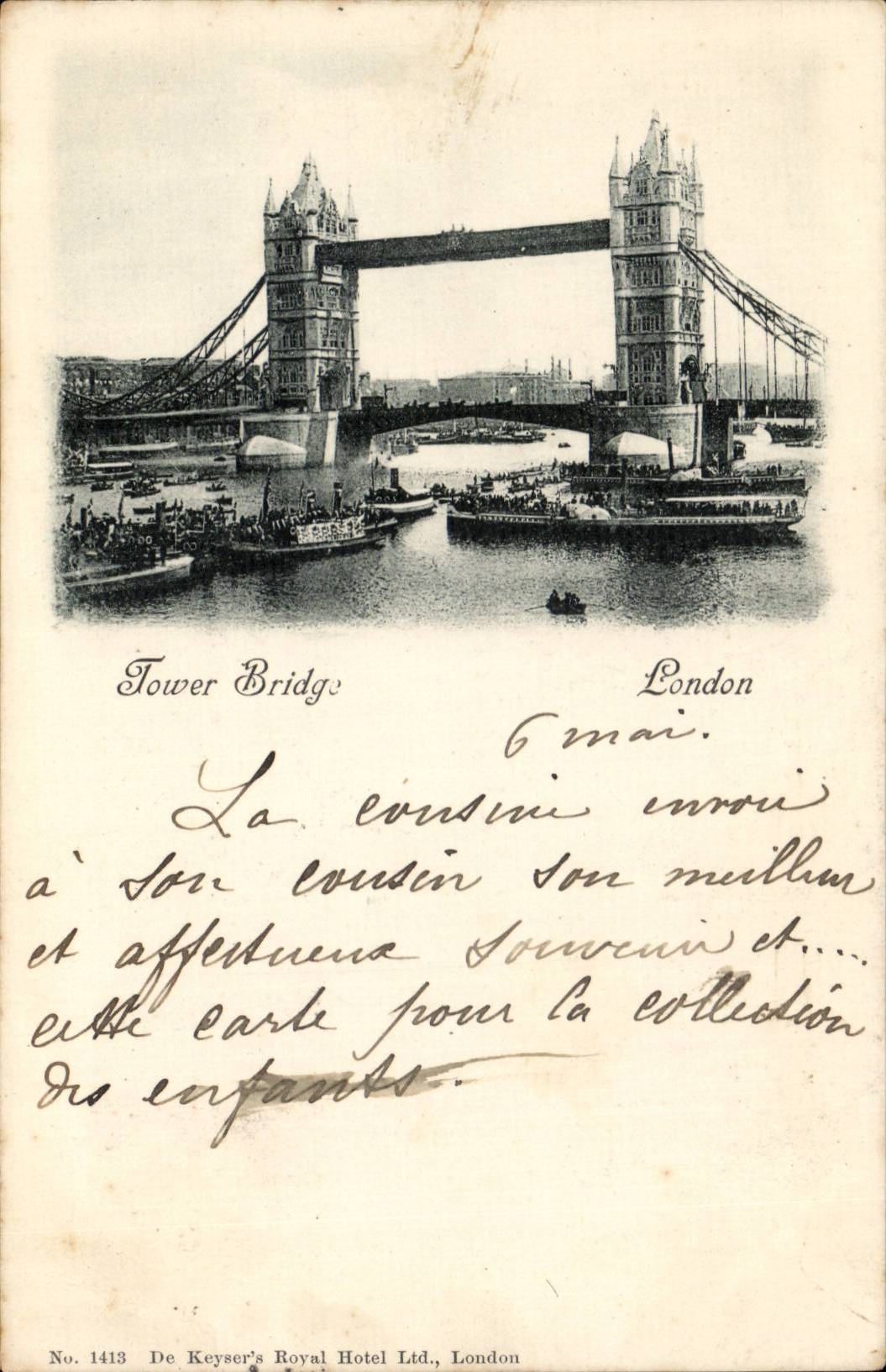 England - England - London - Tower Bridge - CPA