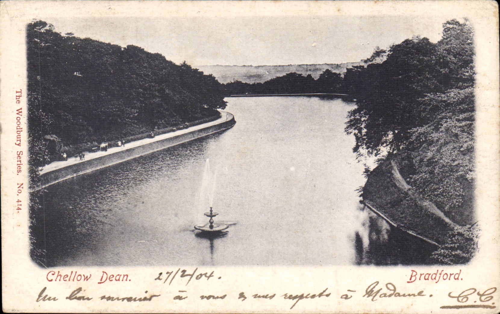 England - England - Chellow Dean - Bradford - The Woodbury Series - CPA