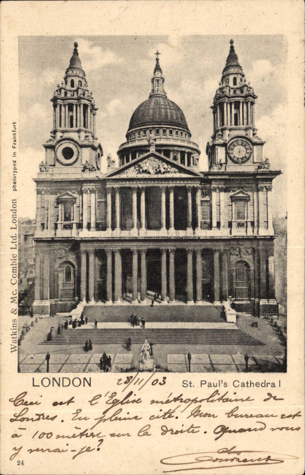 England - England - Lodon - St Paul' S Cathedral - CPA