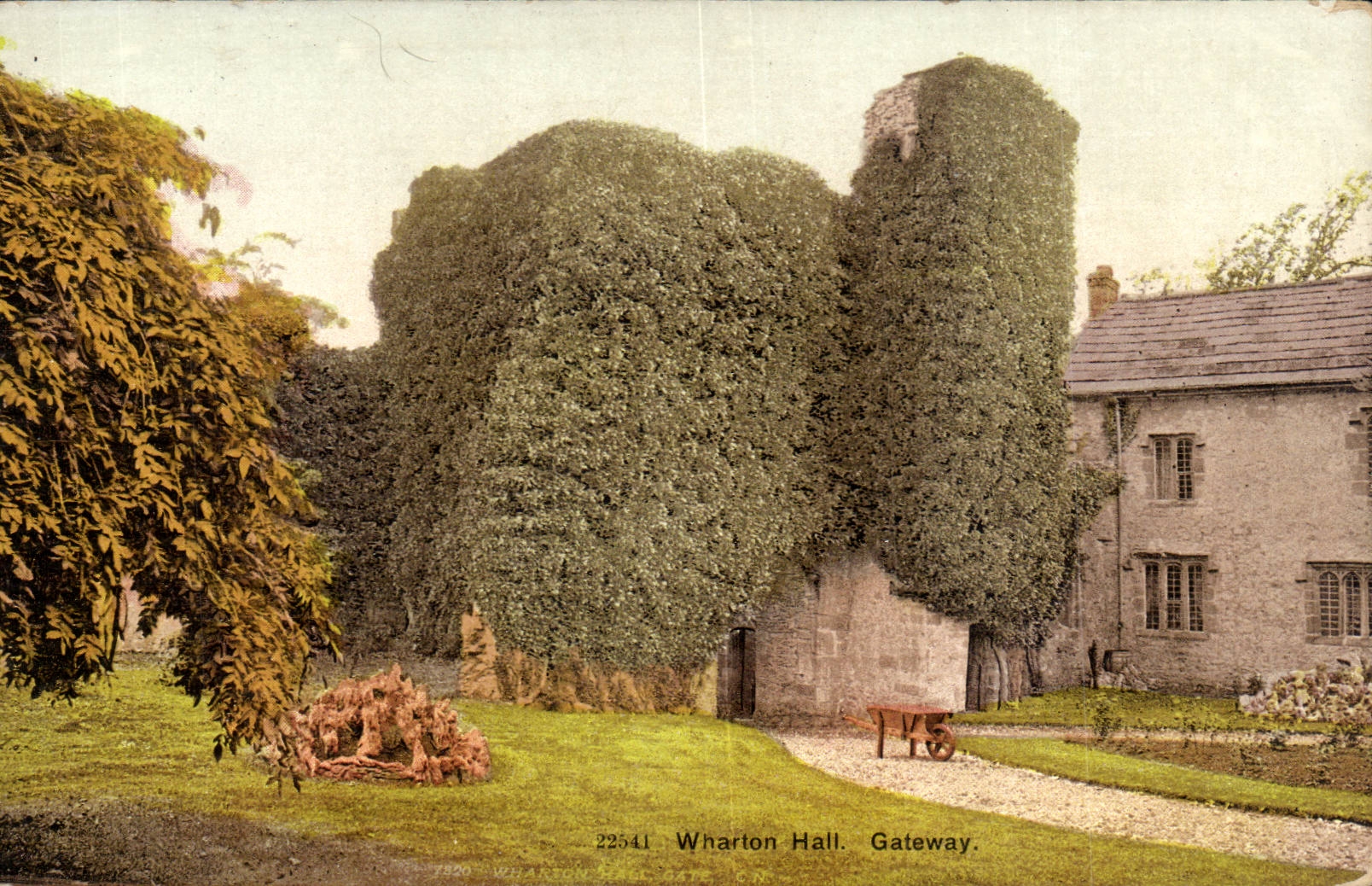 Angleterre - England - Wharton Hall Gateway - CPA