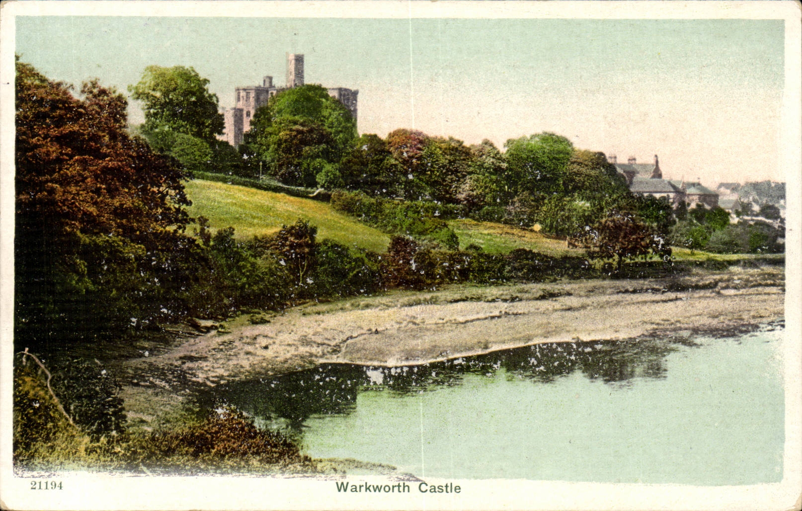 Grande Bretagne Great BRitain CPA Warlworth castle 