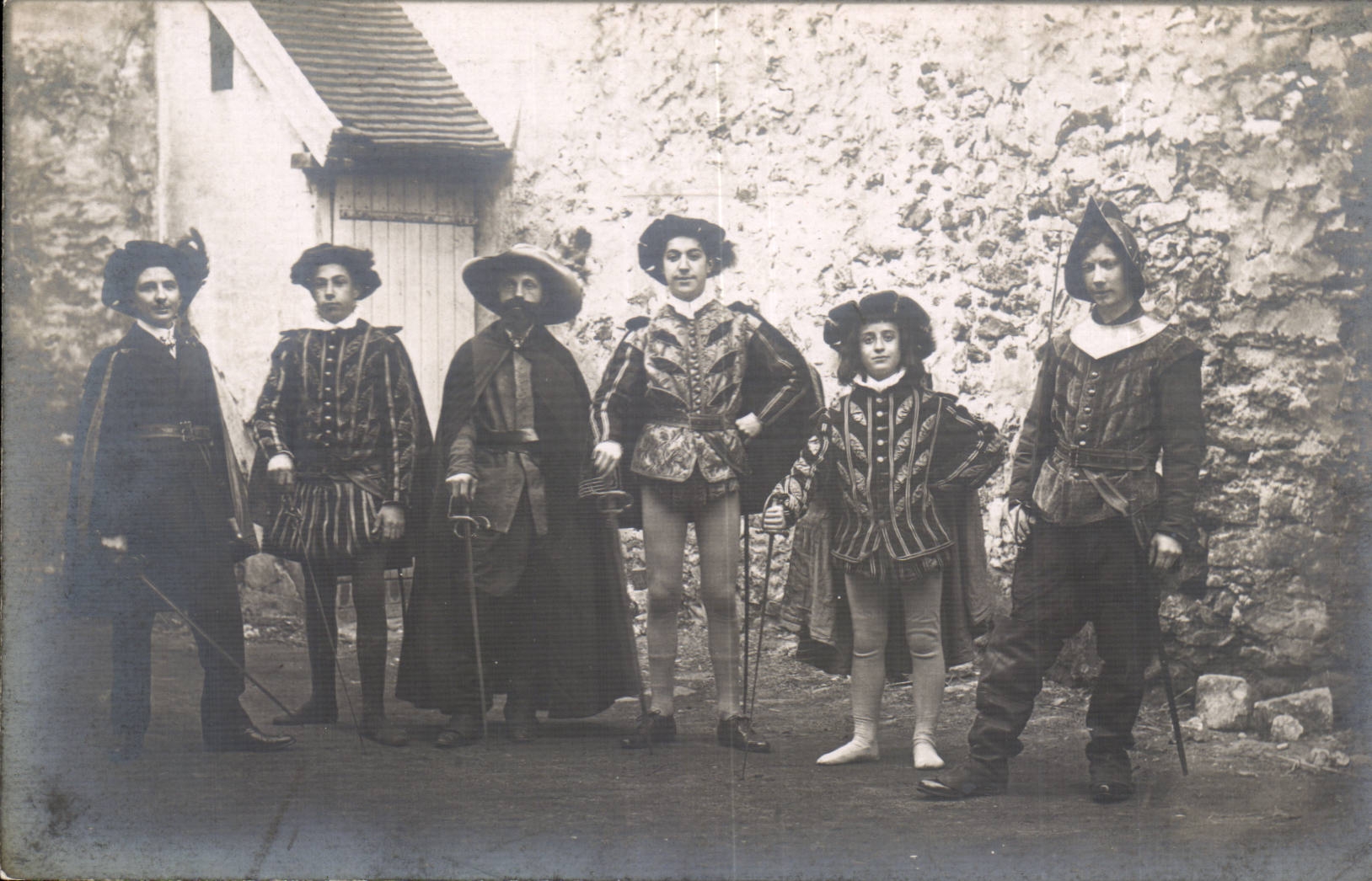 Reales hat Foto Schauspiel Theater 3 April 1910hector-Geheimnis von Pardhaillan Maurice Dubois Charles Berthon Grenoble