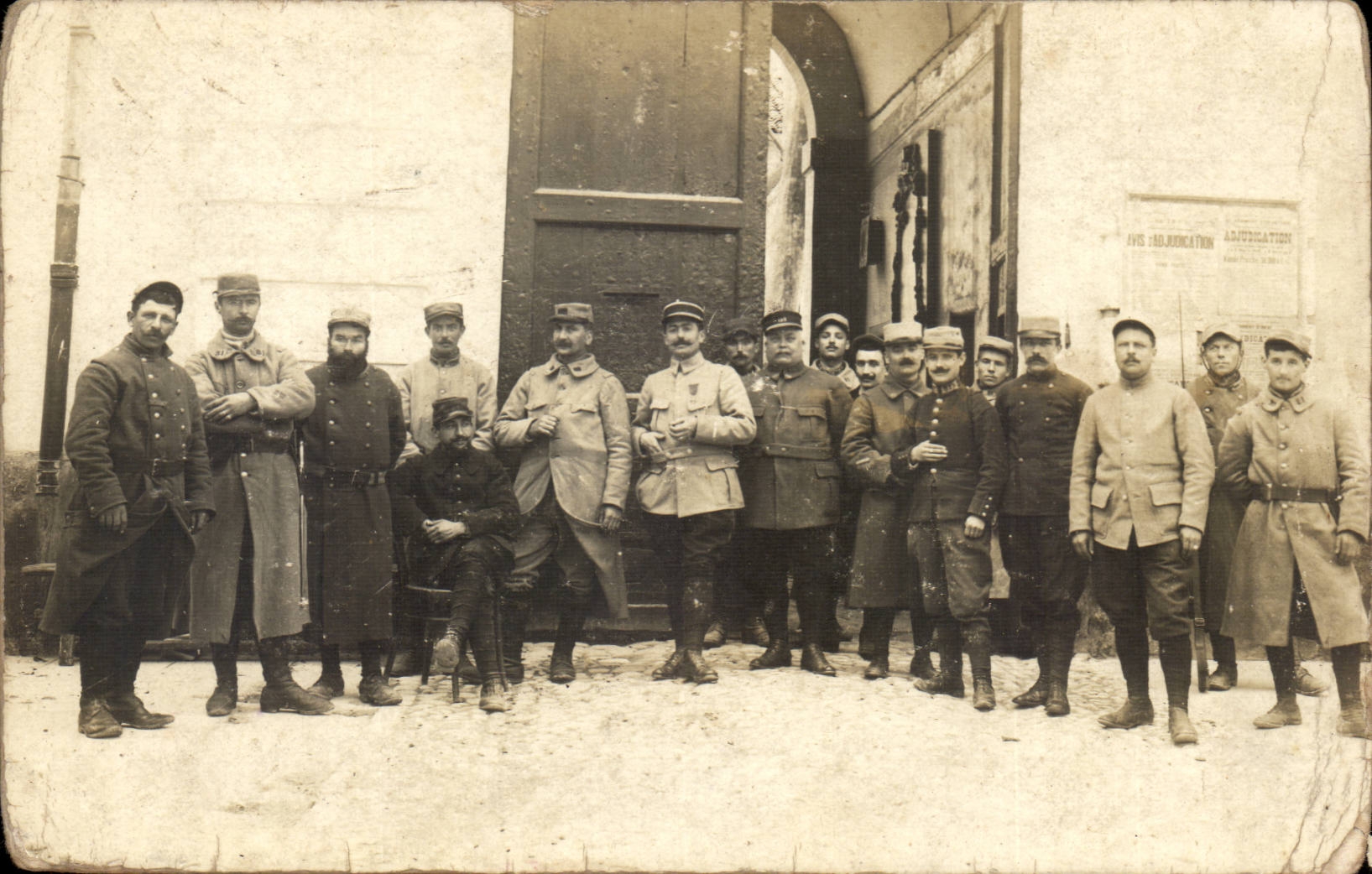 Real photo Militaria Soldiers