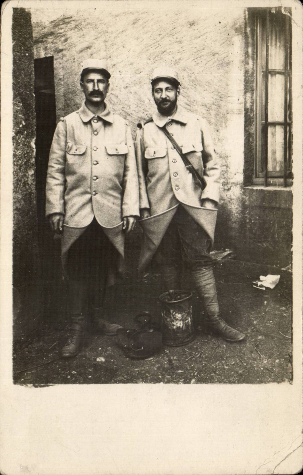 Real photo Militaria Hairy