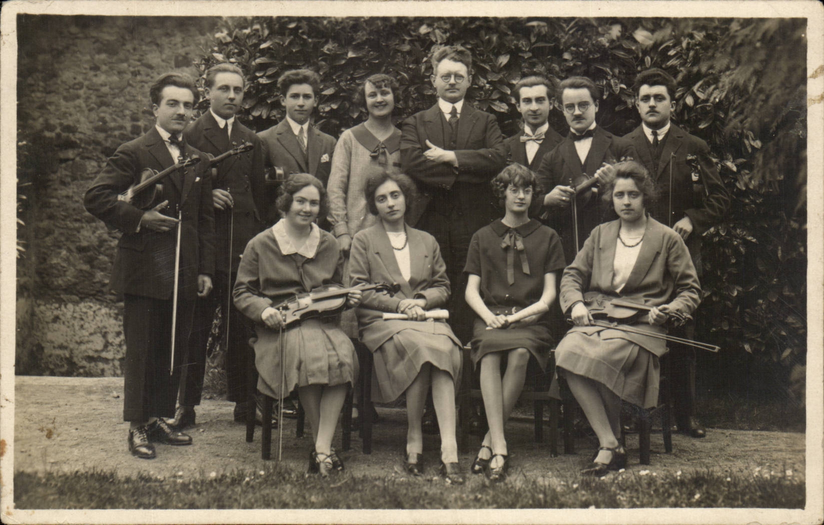 Wirkliche Foto Musiker Violonists (Musikmusik)