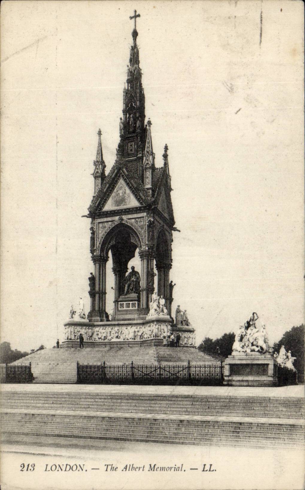 England - England - London - London - The Albert Memorial - CPA
