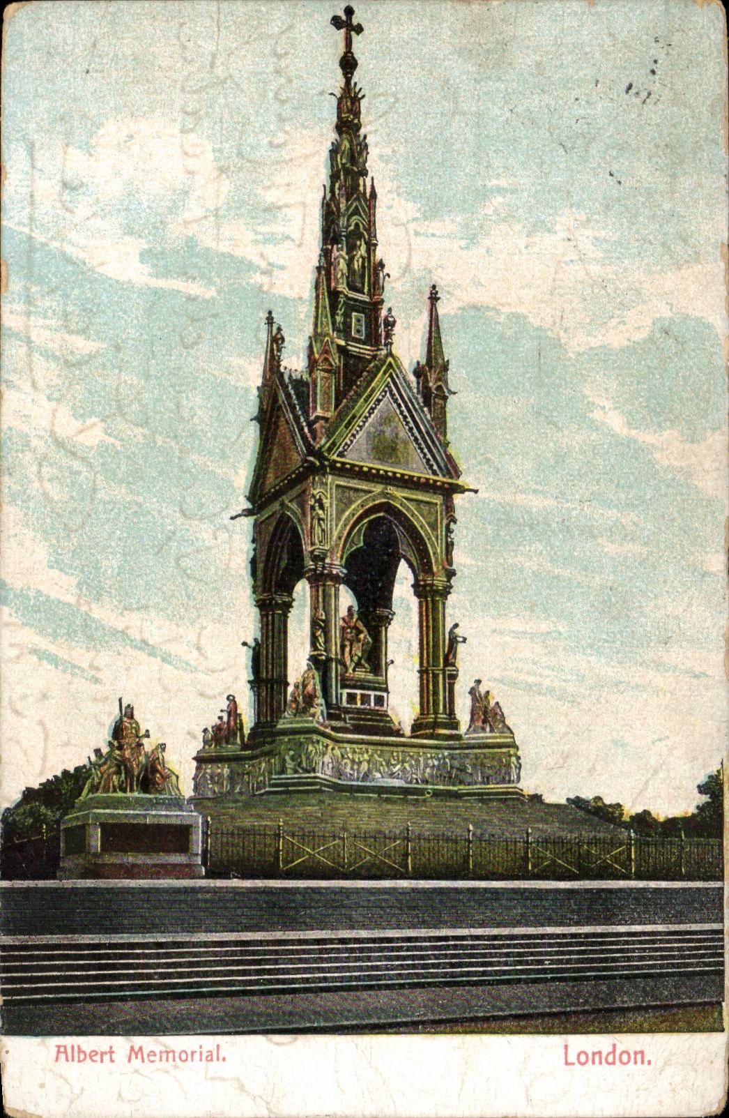 England - England - London - London - Albert Memorial - CPA