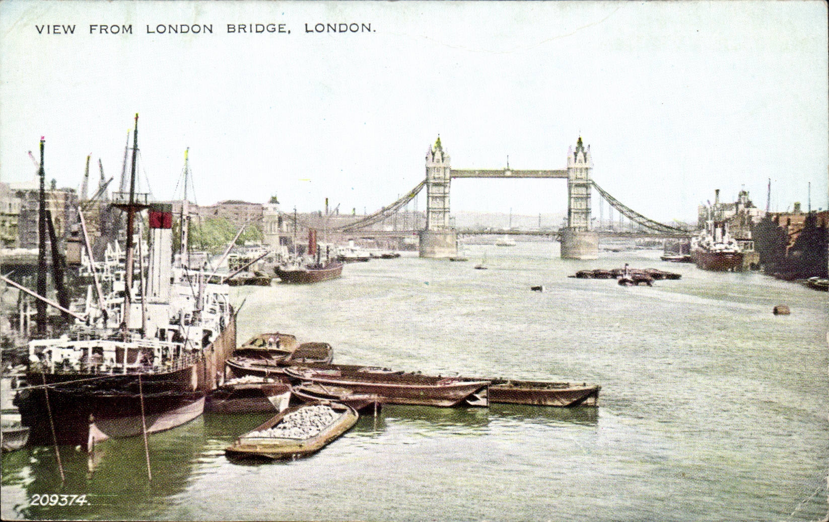 England - England - London - London - View from London Bridge - CPA