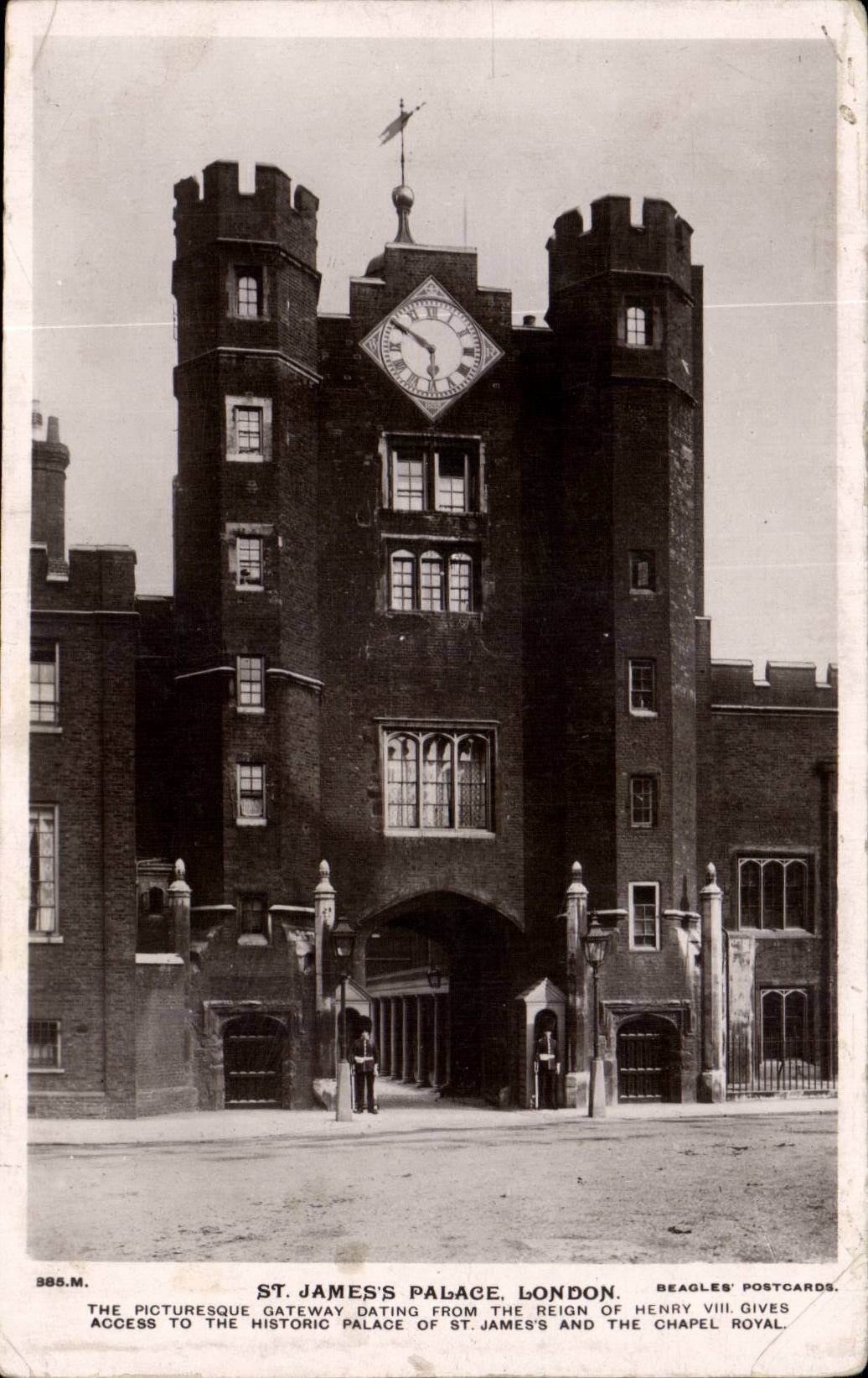 England - England - London - London - St James De luxe hotel - CPA