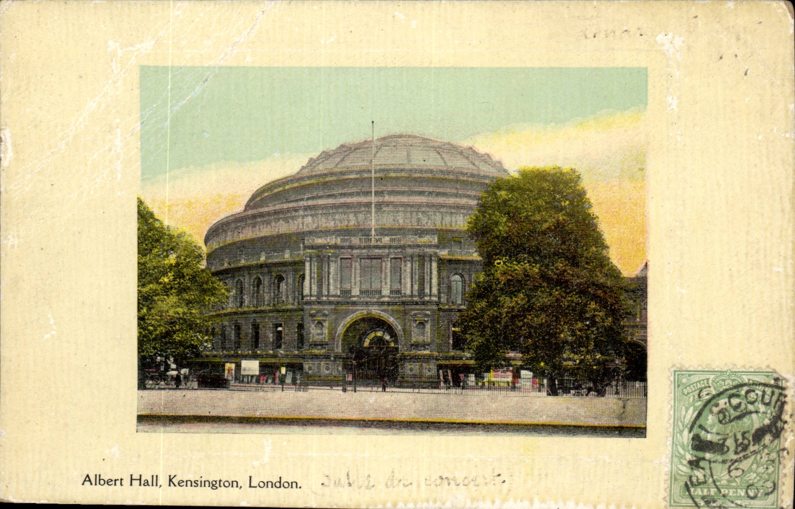 England - England - London - London - Albert Hall Kensington - CPA