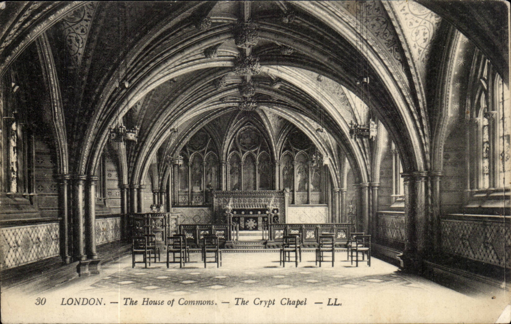 England - England - London - London - THe House off Commons - The Crypt Vault - CPA