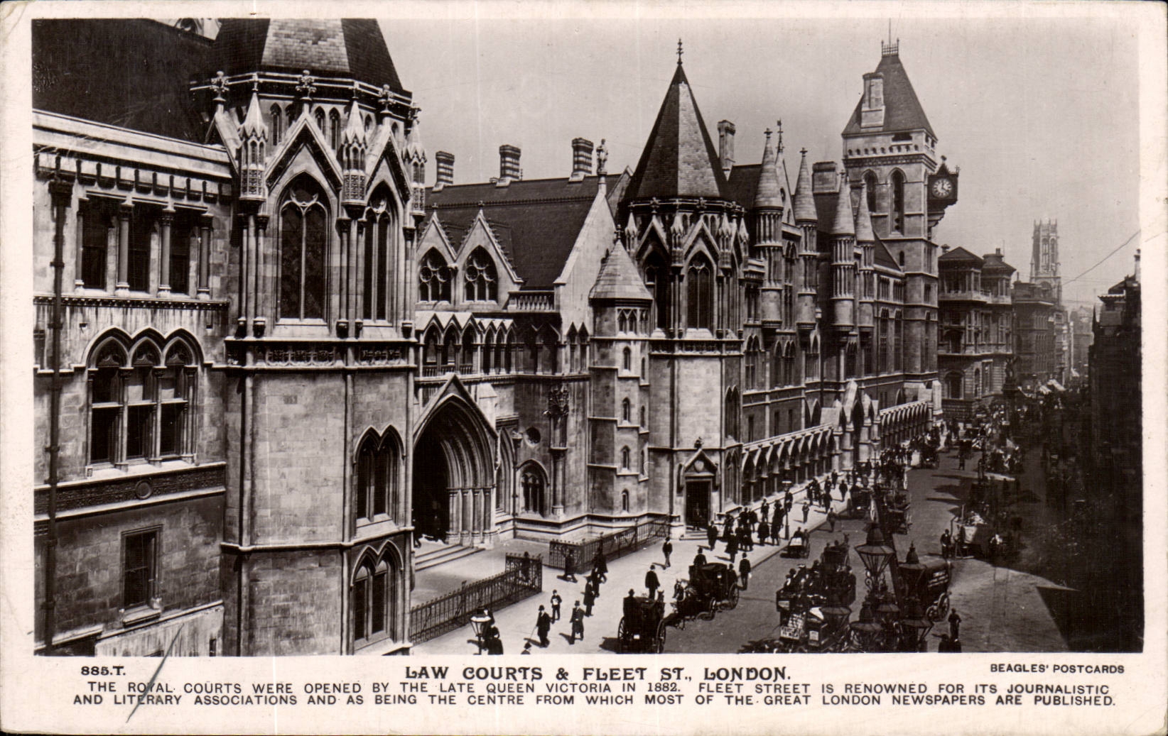 England - England - London - London - Law Courts and Fleet St - CPA