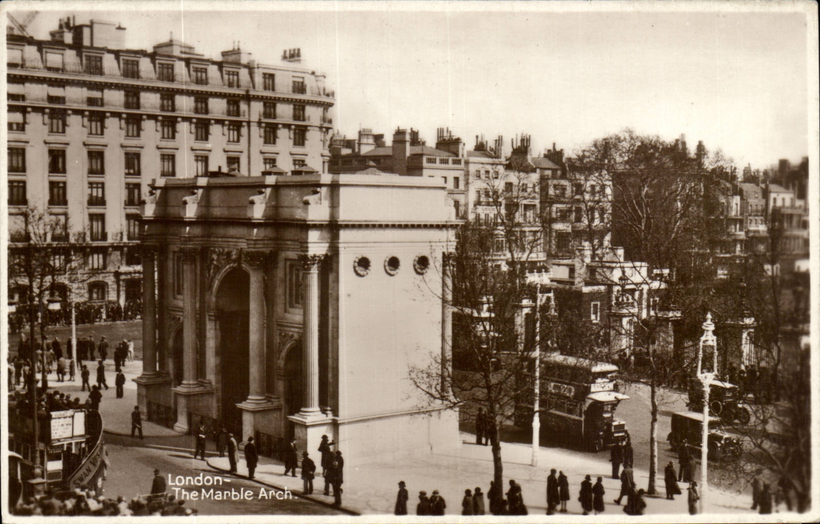 England - England - London - London - The Marble Arch - CPA