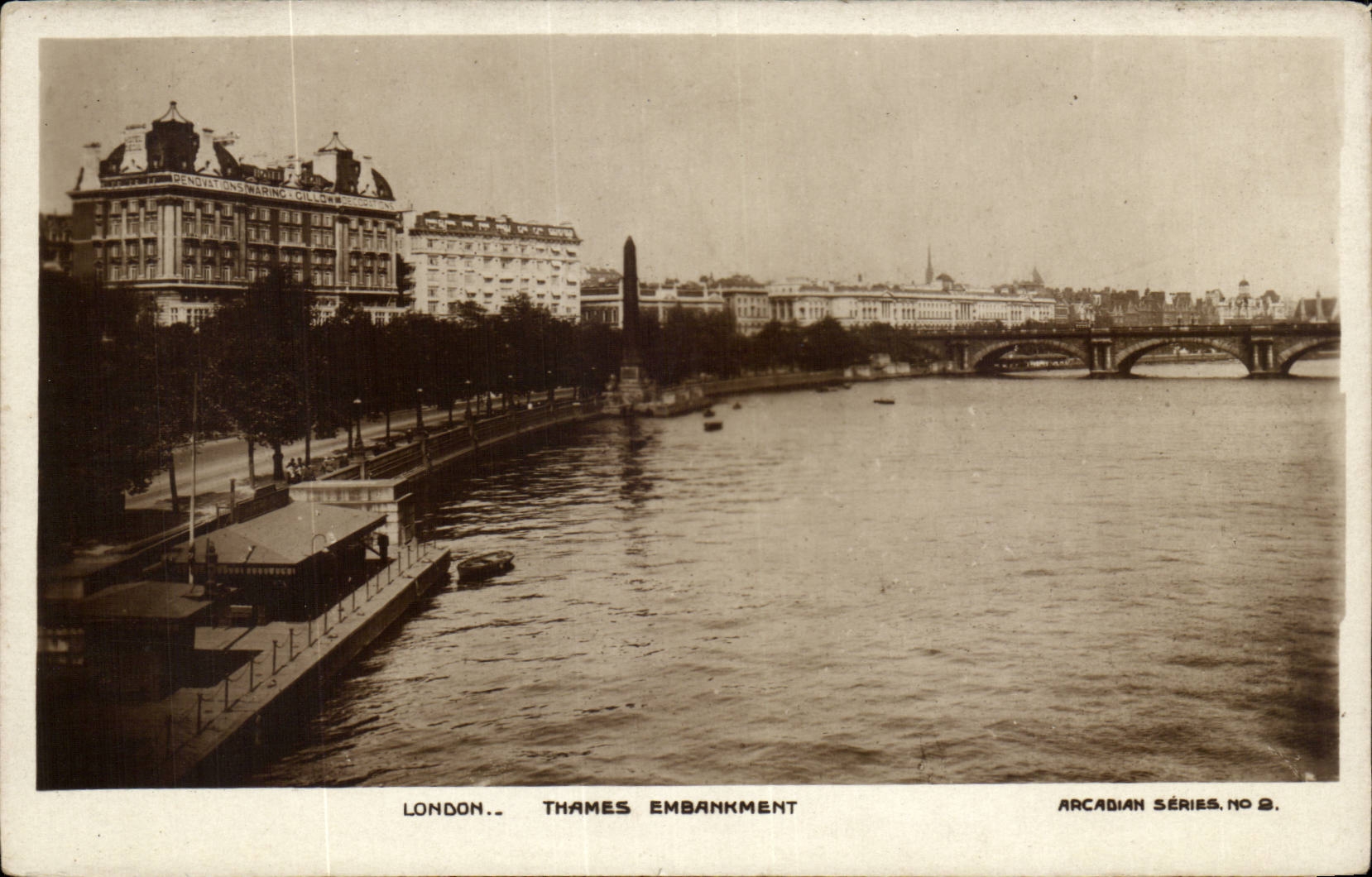 England - England - London - London - Thames Embankment - CPA