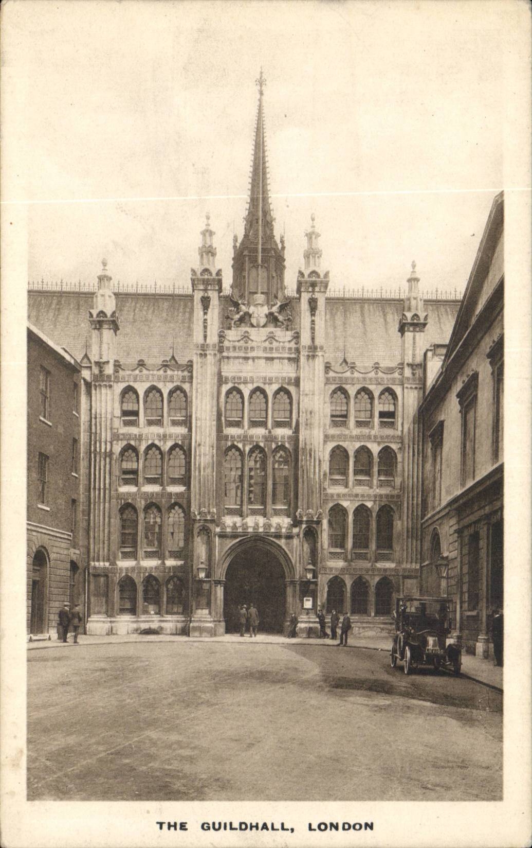 England - England - London - London - The Guildhall - CPA