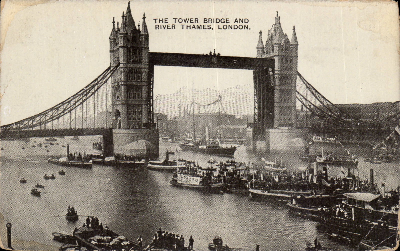 England - England - London - London - The Tower Bridge and To rivet Thames - CPA