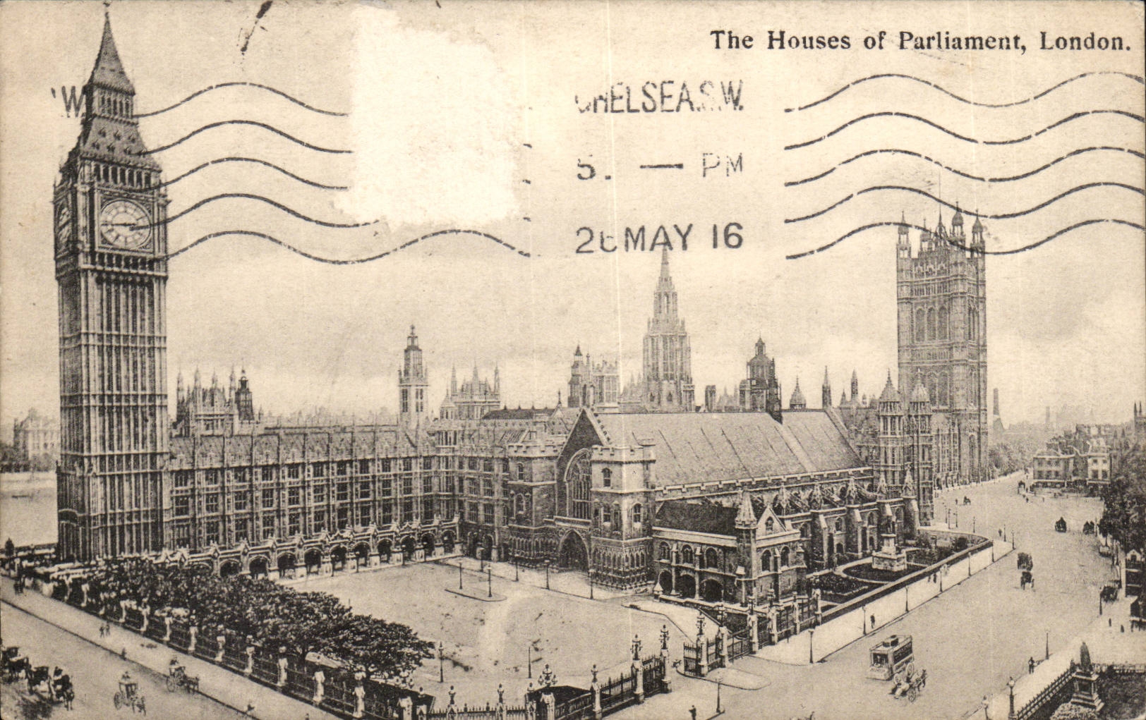 England - England - London - London - The House off Pariment 1906 - CPA
