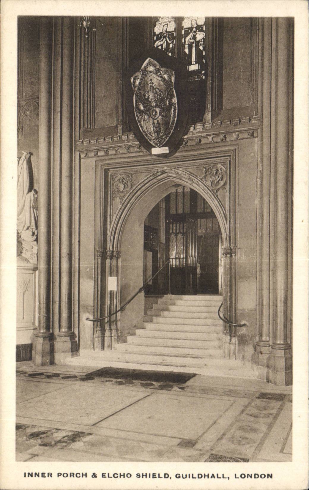 England - England - London - London - Inner Porch and Elcho Sheild Guildhall - CPA